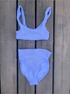 Youswim Light Purple Textured Two-Piece Bikini